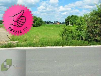 1500m2,0,9km do PKP,prąd,woda,kanalizacja