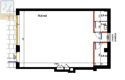 Lokal Warszawa Wola 80m2 (nr: 5406)