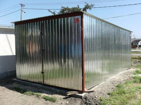 Garaż blaszany. 3 x5