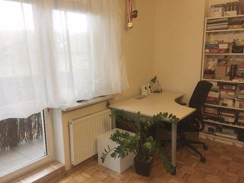 Duży 1 lub 2-osobowy pokój niedaleko Kampusu UJ (Ruczaj, ul. Drukarska)