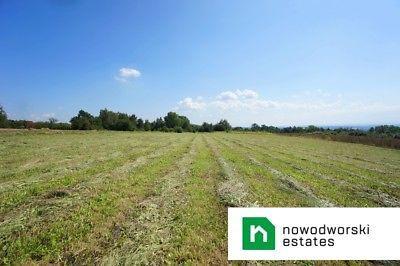 Widokowa działka budowlana 85 arów okolice Krakowa