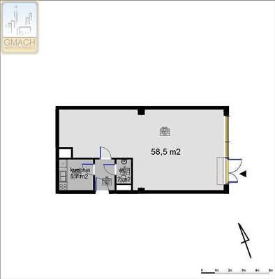 Lokal Warszawa Mokotów 70m2 (nr: 4799)