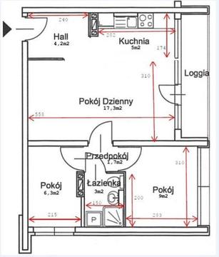 Mieszkanie 3 pokojowe na sprzedaż, Śródmieście