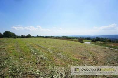 Widokowa działka budowlana 85 arów okolice Krakowa