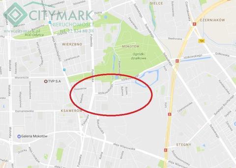 Działka Warszawa Mokotów 720m2 (nr: 78301)