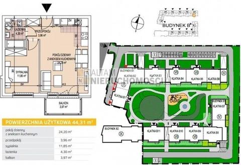 nowe 2pok 44,31m2, balkon, południe, ok. Bonarka City Center / Rondo Matecznego, wysoki standard