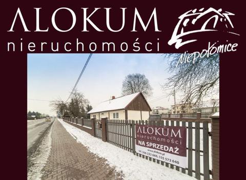 ul.Kościuszki, Niepołomice! Dom (80 m2) z działką (6.6 ar) - IDEALNE POD KOMERCJĘ! 319.000 zł !