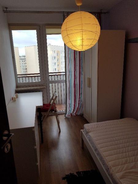 Śliczny pokój dla 1 osoby, z balkonem, przy ul. Wrocławskiej (Bemowo), od 01.02