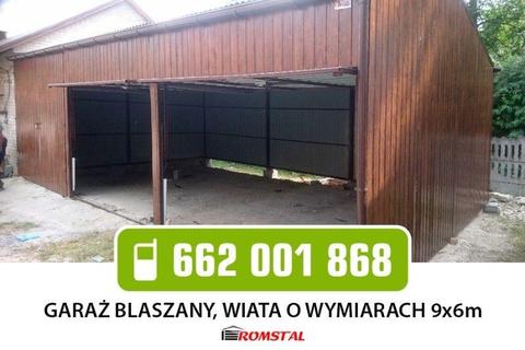 Garaż blaszny,garaże blaszane,hala,wiata,hale,wiaty,magazyn,magazyny