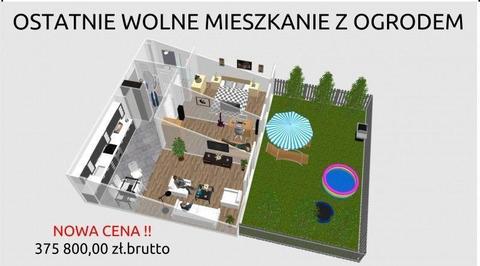 Ostatnie mieszkanie z ogródkiem!0% Nowa inwestycja (Ruczaj)!)!