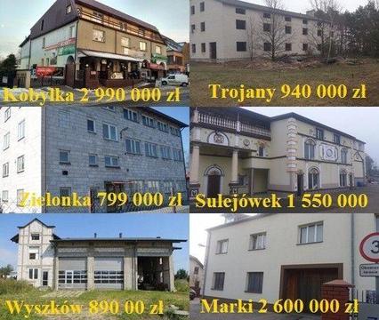 działki inwestycyjne, budowlane, usługowe, przemysłowe oraz duże lokale Warszawa i okolice