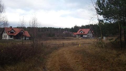 działka w miejscowości Naglady, 14 km od Olsztyna, blisko lasu