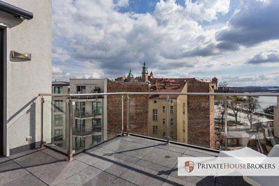 Luksusowy penthouse z widokiem na Wawel i Kościół Mariacki!