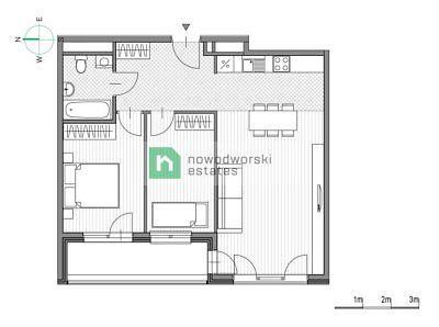Przestronny apartament 65 m2 w nowej inwestycji, Bronowice