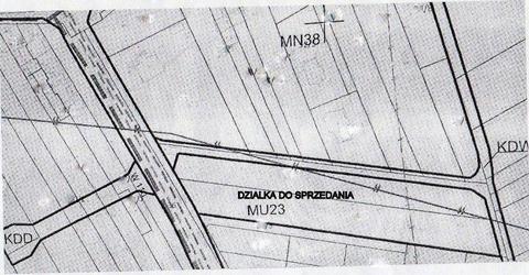 Kraków-Czyżyny. Działka 60a. MU23. Woda, prąd, kanalizacja miejska