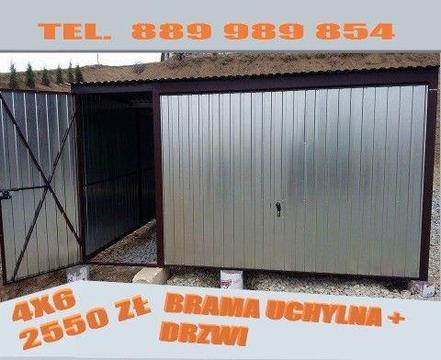 Garaże blaszane z Profila