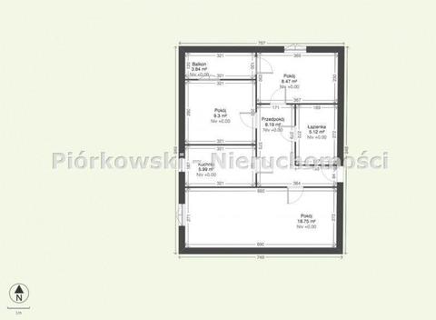 Mieszkanie 3-pokojowe, 54 m2, Warszawa