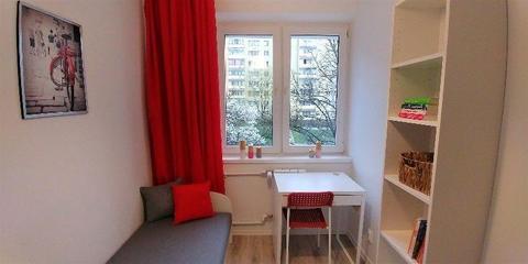 Pokój 1os. Nowy! 2 łazienki. Obok Mordor i GaleriaMokotów