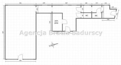 Lokal Kraków Krowodrza 88.3m2 (nr: BS4-LS-212657-1)