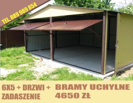 Garaże blaszane Wiaty Kojce