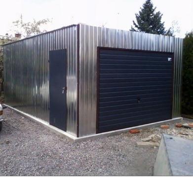 Garaże blaszane, schowki budowlane, kojce, wiaty
