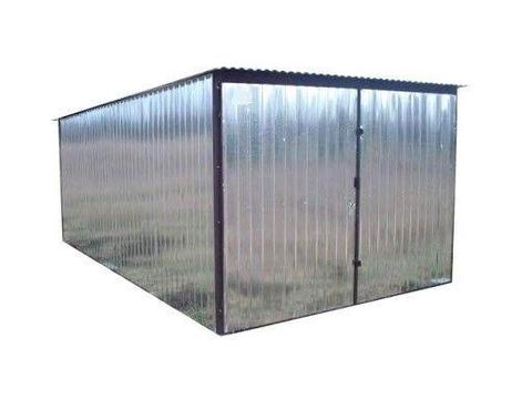 GARAŻ BLASZANY OCYNKOWANY 3x5m