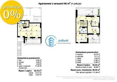 Apartament 92 m², Józefosław