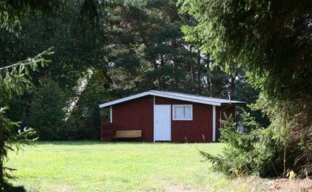 MAZURY. Domek letniskowy na półwyspie jez. Święcajty. Ogonki /Dziaduszyn. (Makowy)