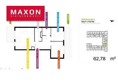 Mieszkanie Warszawa Mokotów 62.78m2 (nr: 43948/MS/MAX)