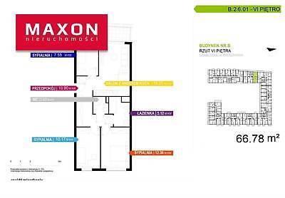 Mieszkanie Warszawa Mokotów 66.78m2 (nr: 43840/MS/MAX)