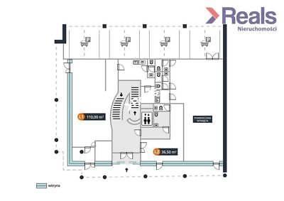 Lokal 110 m2 z Witrynami i Wejściem z Ulicy