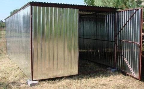 Garasz Blaszany 3x5 ocynk