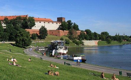 Jedynka koło Galerii Kazimierz