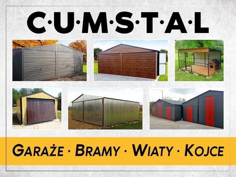 Garaż blaszany drewnopodobny 4x6m , garaże blaszane, wiaty , hale