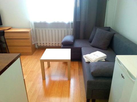 Komfortowy, nowoczesny apartament typu Studiu w samym sercu Mokotowa przy Metrze Racławicka