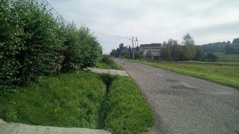 Działka budowlana z pięknym widokiem. Blisko Wieliczki