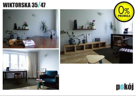 BEZ PROWIZJI - Do wynajęcia atrakcyjny 2-pokojowy apartament na Mokotowie przy ul. Wiktorskiej 35/47