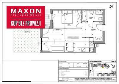 Mieszkanie Warszawa Mokotów 48.61m2 (nr: 45725/MS/MAX)