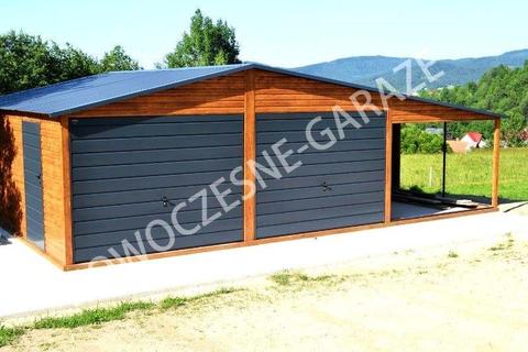 Garaż blaszany blaszak Wiata Hala Magazyn Domek Ogrodowy