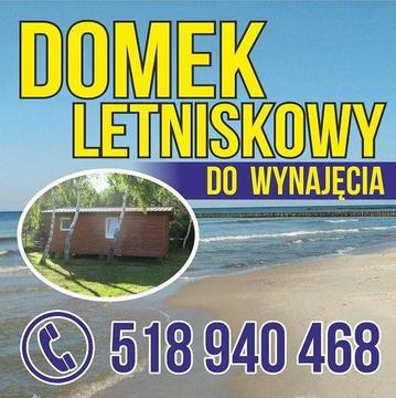 Domek + cała działka do Państwa dyspozycji nad morzem! Ostatni termin!