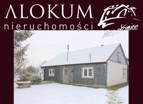 Niepołomice! DOM WOLNOSTOJĄCY - 80 m2 Z DZIAŁKĄ - 13 ar! 270.000 zł !