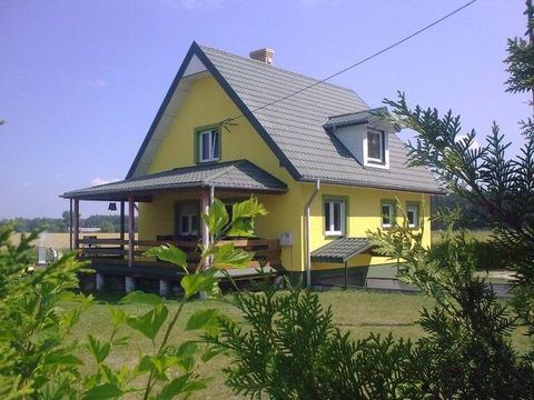 Dom nad jeziorem Blizno w miejscowości Walne gm. Nowinka Puszcza Augustowska