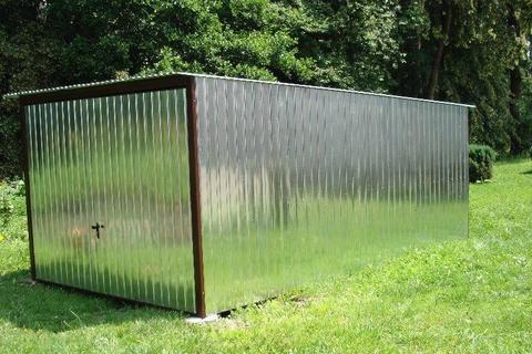 Garaż blaszany ocynkowany 3x5m , garaże blaszene , wiaty , bramy