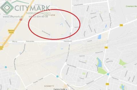 Działka Warszawa Bemowo 1019m2 (nr: 76400)