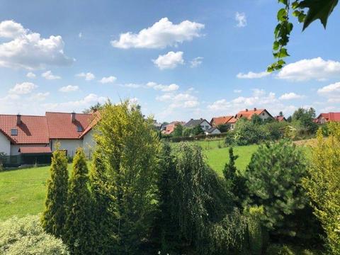 Węgrzce gm. Zielonki 8,5 ara budowlana z pięknym widokiem na Kraków