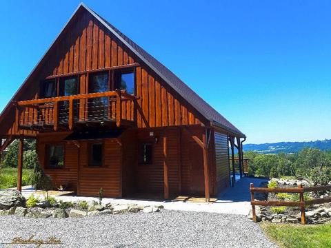 Dom drewniany z kominkiem w górach - Karkonosze/Rudawy Janowickie
