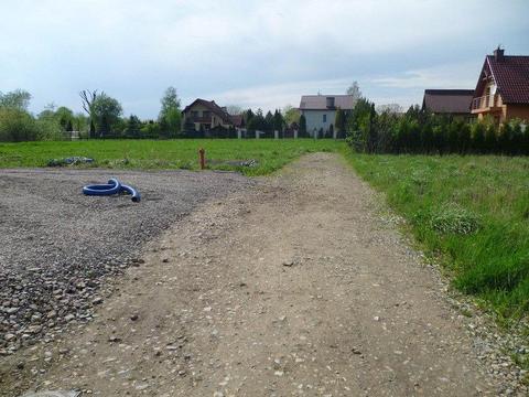 Rudawa gm.Zabierzów - ładna 7- arowa działka budowlana