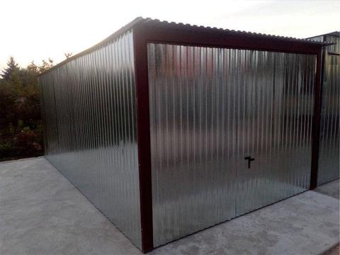 Garaż blaszany 3x5 - wzmocniony z profilu zamkniętego (SOLIDNY) !