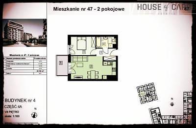 Mieszkanie od dewelopera - 41, 54 m2, 2 pokoje