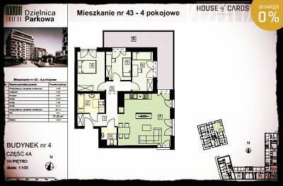 Mieszkanie od dewelopera - 77 m2, 4 pokoje